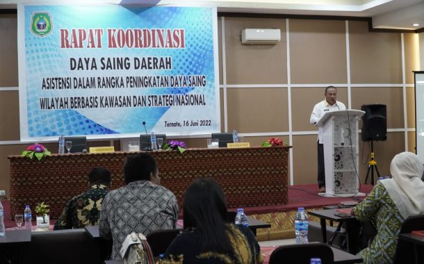 Rakor Daya Saing Daerah, Morotai Koleksi Peluang Investasi Tinggi